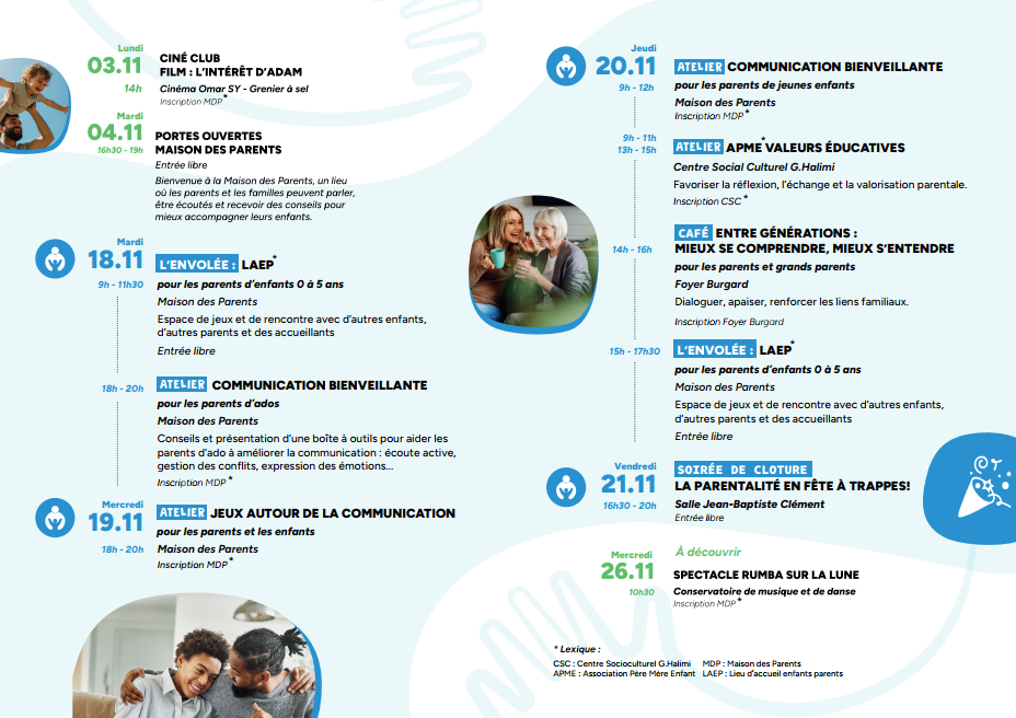 semaine de la parentalité