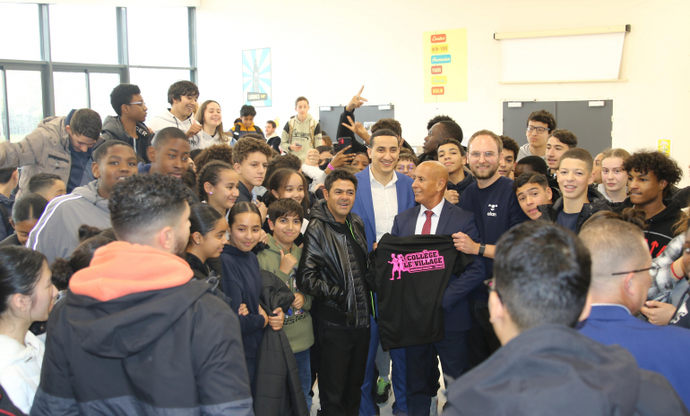 Jamel Debbouze à Trappes