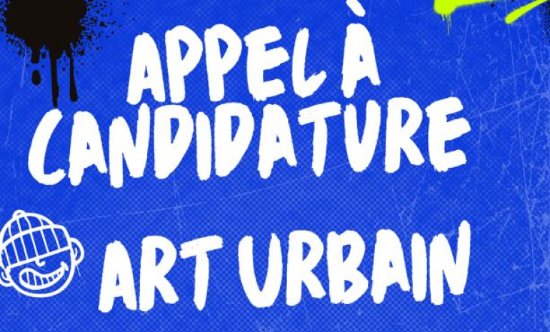 Appel à candidature art urbain