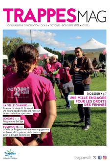 Couverture TRAPPES MAG N° 187 - Octobre 2024