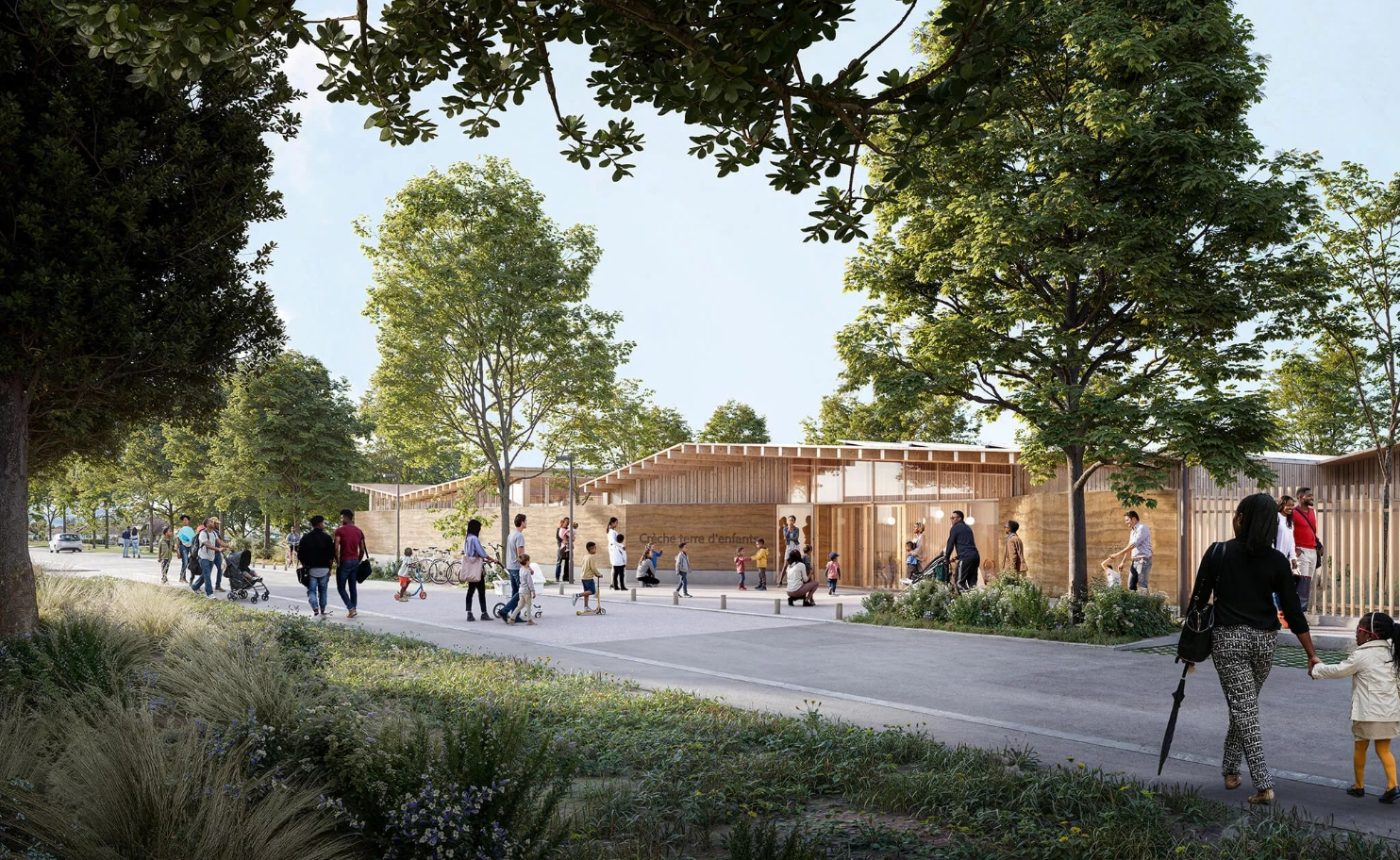 Crèche Rosa Parks : un équipement moderne pour la petite enfance