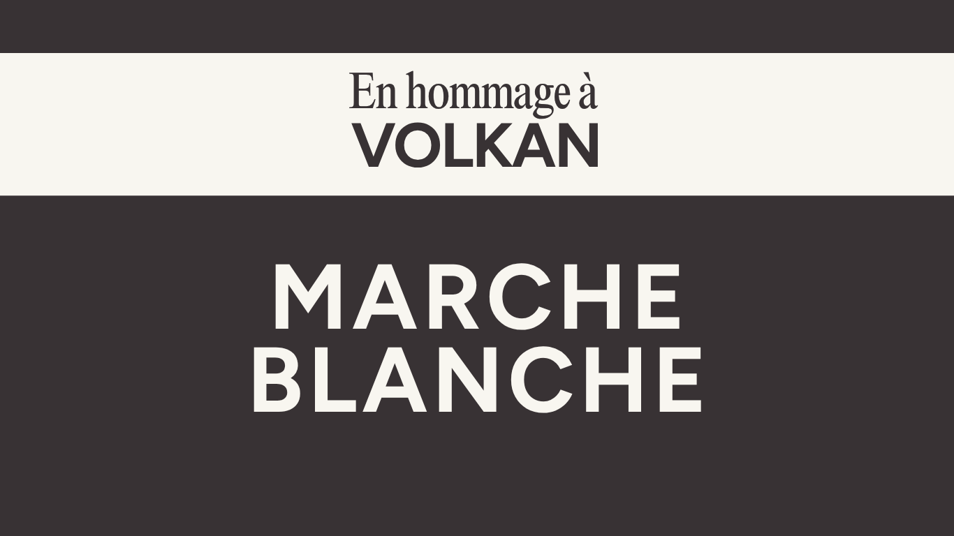 Marche blanche en mémoire de Volkan Kalayci ce dimanche 25 octobre